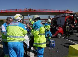 Parla. Accidente de tráfico con un herido muy grave