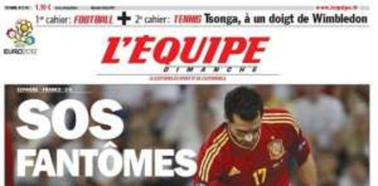 La prensa francesa elogia a La Roja y carga contra les bleus