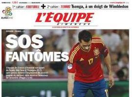 La prensa francesa elogia a La Roja y carga contra \les bleus\