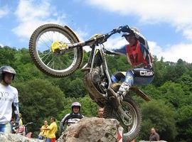 Valgrande-Pajares acoge el Campeonato de Asturias de Trial