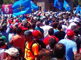 Marchas mineras unidas en La Robla