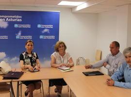 Reunión del PP con la Asociación de Padres de Familia Separados en Asturias