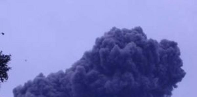 Flujos de lodo en el volcán Tungurahua 