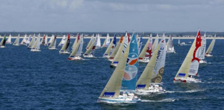 La Solitaire du Figaro zarpó de Paimpol con Gijón en el horizonte