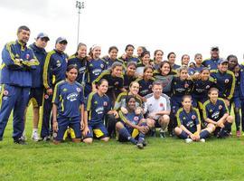 ‘Ustedes ya están haciendo historia’, Presidente Santos a a selección femenina de fútbol  