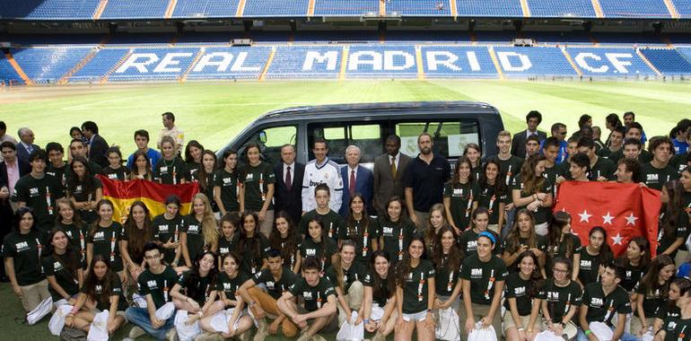 Los 100 jóvenes de Madrid Rumbo al Sur inician su viaje a Camerún