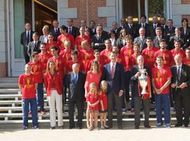 El Rey a la selección: \"Nos habéis dado una alegría a todos los españoles\"