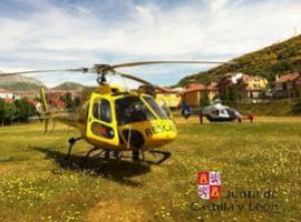 Rescatado un escalador herido en el pico Peñasanta de Castilla