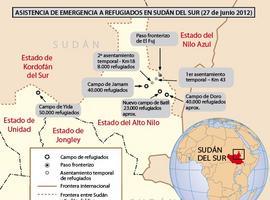 Más de 10.000 refugiados en Sudán del Sur esperan realojo antes de que se agote el suministro de agua