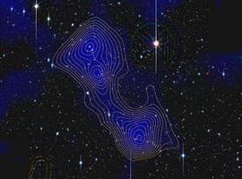 Detectan el primer filamento de materia oscura entre dos clústeres de galaxias