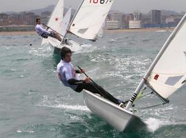 Vela:Entrenamiento Laser con Federico Alonso, en Gijón