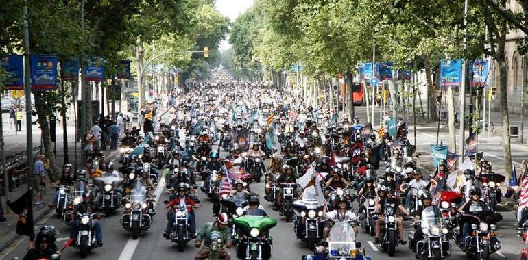 Miles de Harley toman Barcelona durante tres días