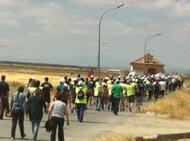 Los mineros continúan la marcha
