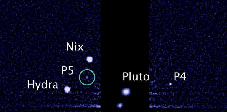 Descubren la quinta luna de Plutón