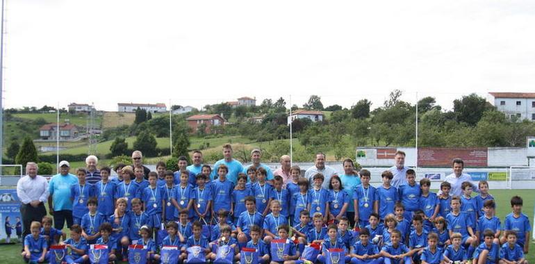 Fin del Campus de verano  de la Federación de Fútbol del Principado