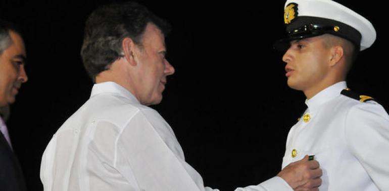 Presidente Santos destacó últimas capturas de terroristas de Eln y Farc  