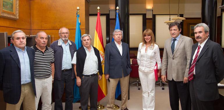 Reunión del Presidente del Principado con representantes de FTSI 