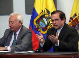 España apoyará al Ecuador para el reinicio de las negociaciones comerciales con la UE
