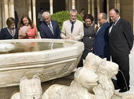 El Patio de los Leones recupera su imagen histórica y será accesible al público 