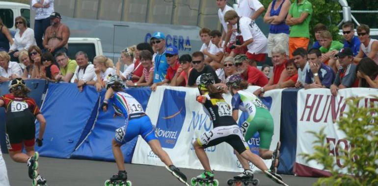 Las asturianas Vera Iglesias y Nerea Nuño suman un bronce para España en el Europeo de Velocidad