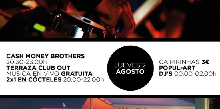 Este jueves Cash Money Brothers en el Club Out del Niemeyer