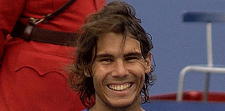 Rafa Nadal: "Hola a todos. MIL GRACIAS por el apoyo, de verdad. Estoy feliz! "