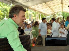 Santos pidió a los colombianos ahorrar agua y prepararse para una posible sequía