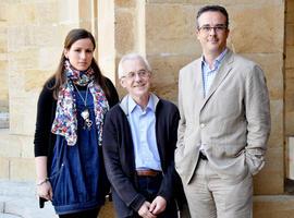 El elenco de El Alma de la Melodía se presenta ante los medios en el Teatro Jovellanos