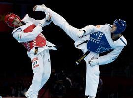 Nicolás García, plata en taekwondo