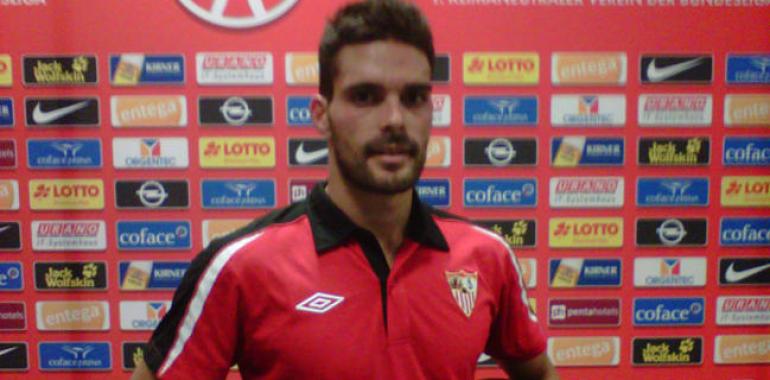 Sporting y Sevilla cierran el traspaso un Botía, que ya debutó con su nuevo equipo