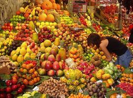 Desigual comportamiento de los precios de venta al público de los productos de alimentación  en mayo