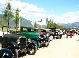 150 joyas en el rally patagónico de autos antiguos