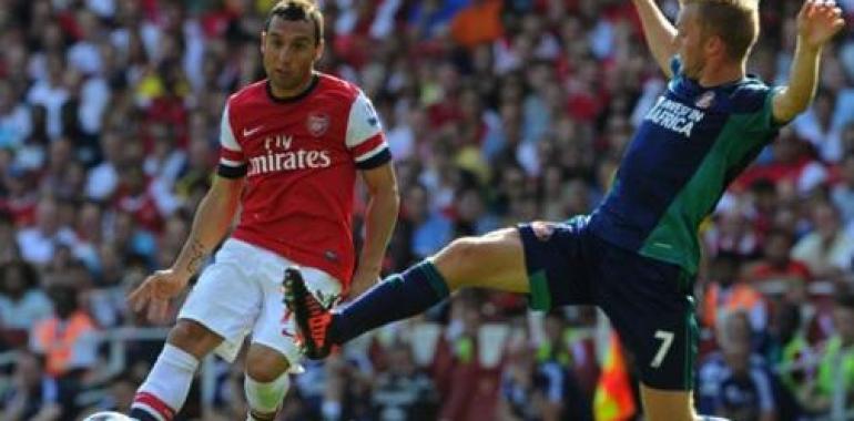 Santi Cazorla: "Me sentí realmente bien en mi debut"