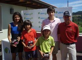 Ganadores del torneo Sub 21 disputado en el Golf Deva de Gijón
