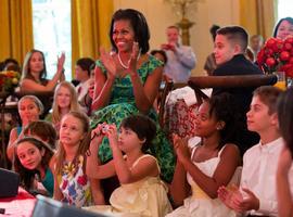 Michelle Obama da una Cena de Estado a 54 jóvenes chef de cocina saludable y asequible