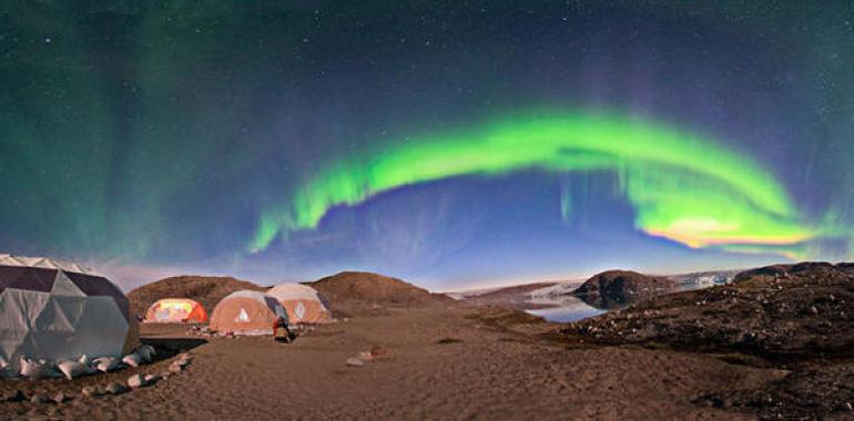 Desde el corazón de la Aurora Boreal