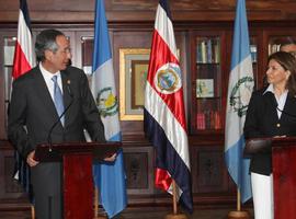 Costa Rica y Guatemala coinciden en la necesidad de combatir la inseguridad en la región