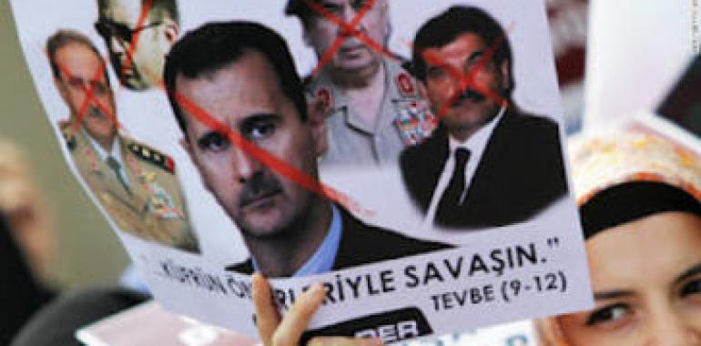 El gobierno de Siria comienza a sentirse amenazado