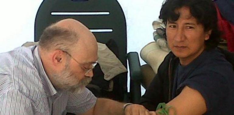 Jorge Cordero se recupera de la huelga de hambre