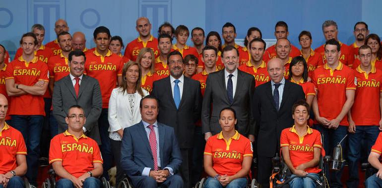 El Gobierno arropa al equipo español que participará en los Juegos Paralímpicos de Londres 