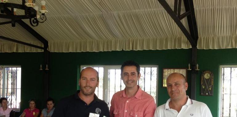 Ganadores del torneo Óptica Don Visión en el golf de Villaviciosa