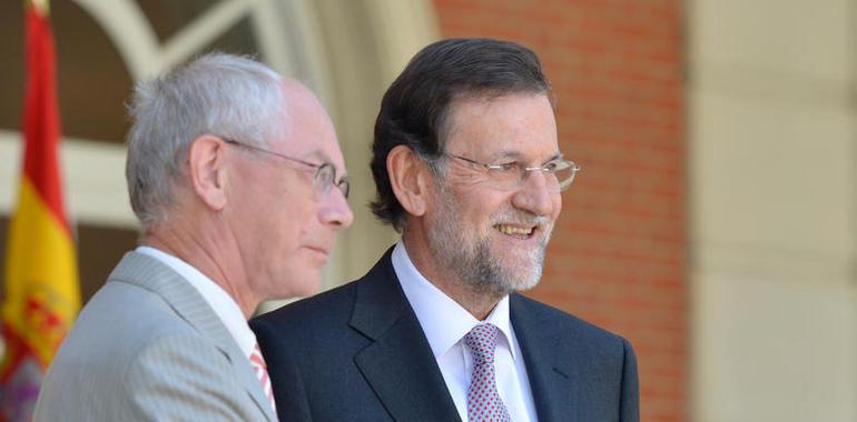 Rajoy, seguro: "El euro es irreversible y el proceso de integración europea imparable" 