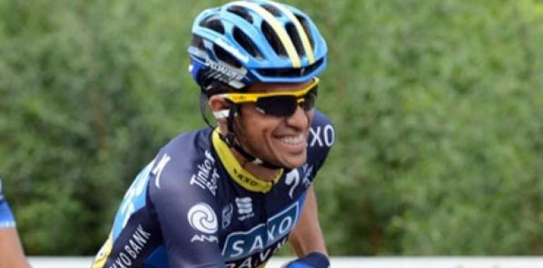 Contador se sitúa a un segundo del maillot rojo de líder