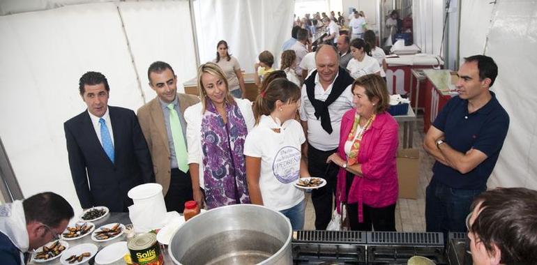 Primera Feria del Molusco de Marina de Cudeyo, Pedreña