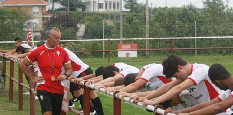 El Sporting B quiere mejorar su imagen tras el varapalo del primer partido de liga