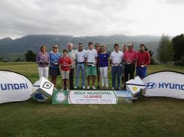 Ganadores del torneo de Golf Vírgen de Guía, en Llanes