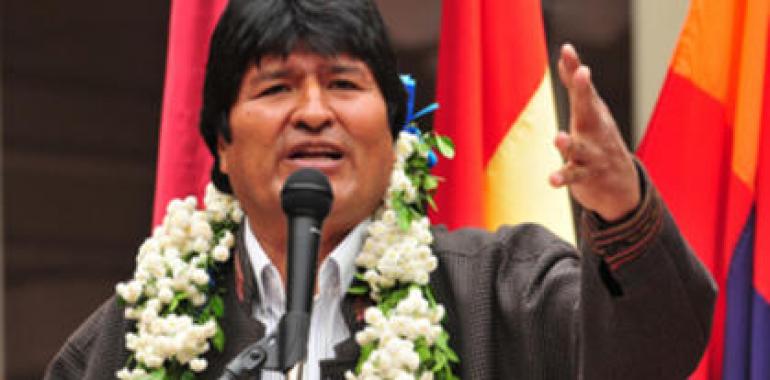 Morales afirma que Bolivia es un Estado pacifista