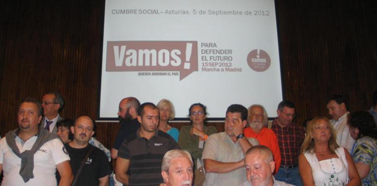 Los sindicatos llaman a respaldar masivamente la manifestación del 15-S en Madrid