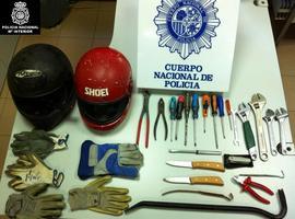 Detenida en Oviedo una banda especializada en el robo de coches y ciclomotores