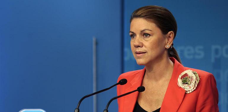 Cospedal: "El giro radical del PSOE es malo para España y para la recuperación